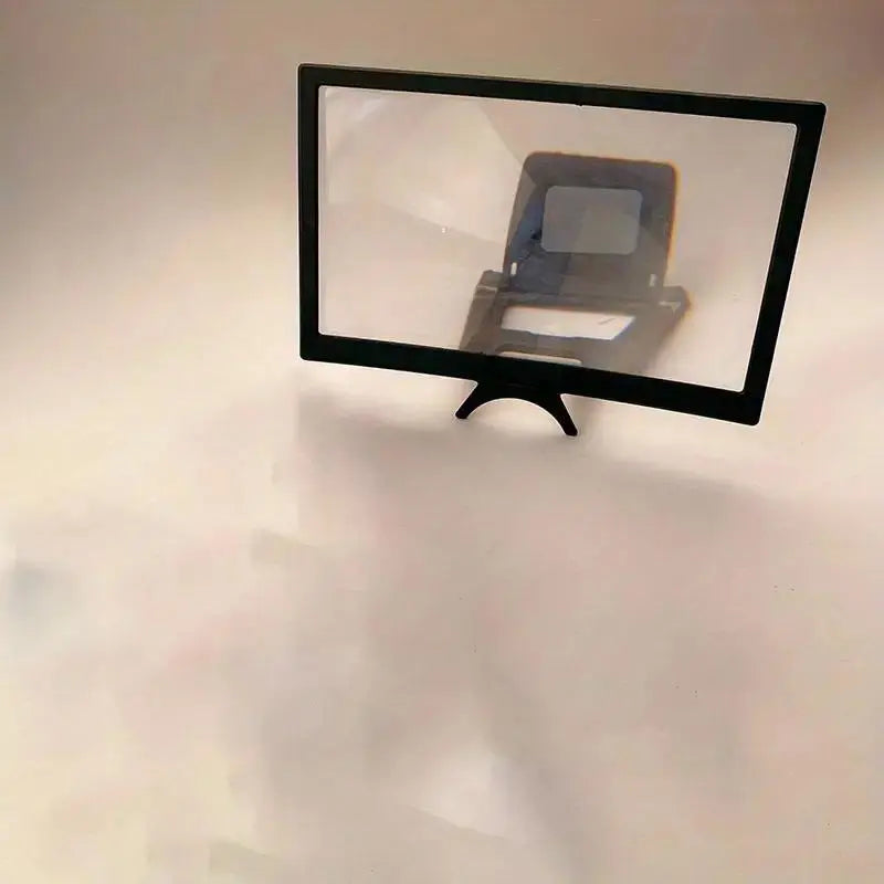 Curved Screen Mobile Phone Screen Amplifier, Portable Desktop HD Video Magnifier, Lazy Phone Stand, Screen Magnifier Holder, Phone Accessories for Home Office