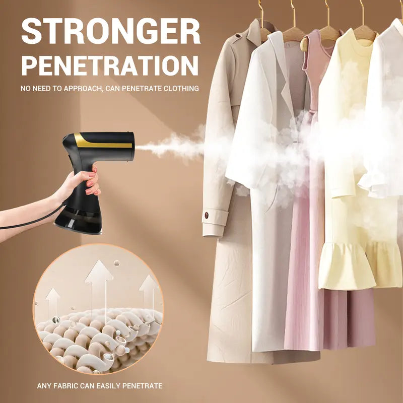 Mini Horizontal Vertical Travel Iron, Small Steam Iron 100-240V 300Ml for Business (US Plug)